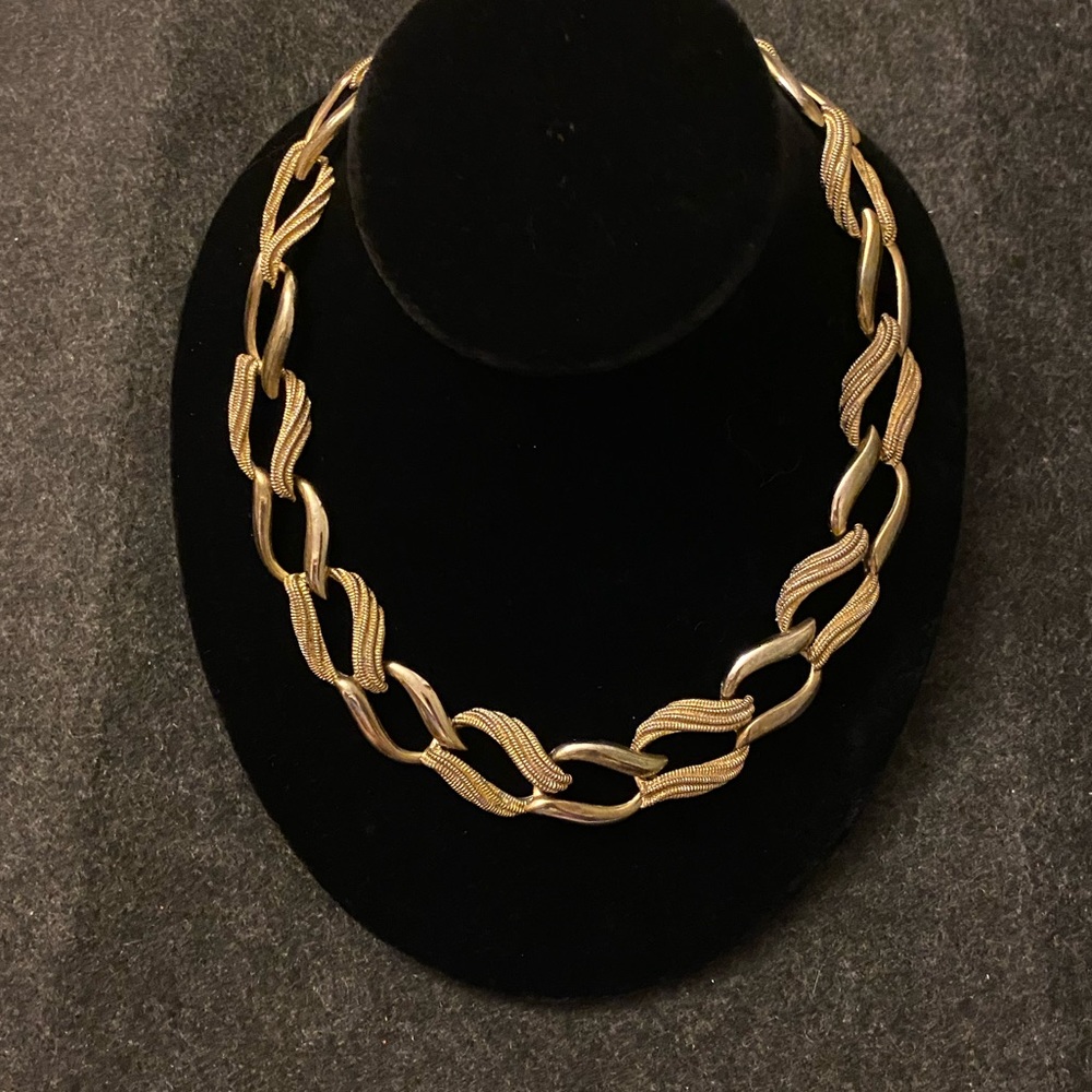 80’s vintage Napier style statement necklace